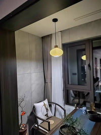 Holz-LED-Pendelleuchte – Holz