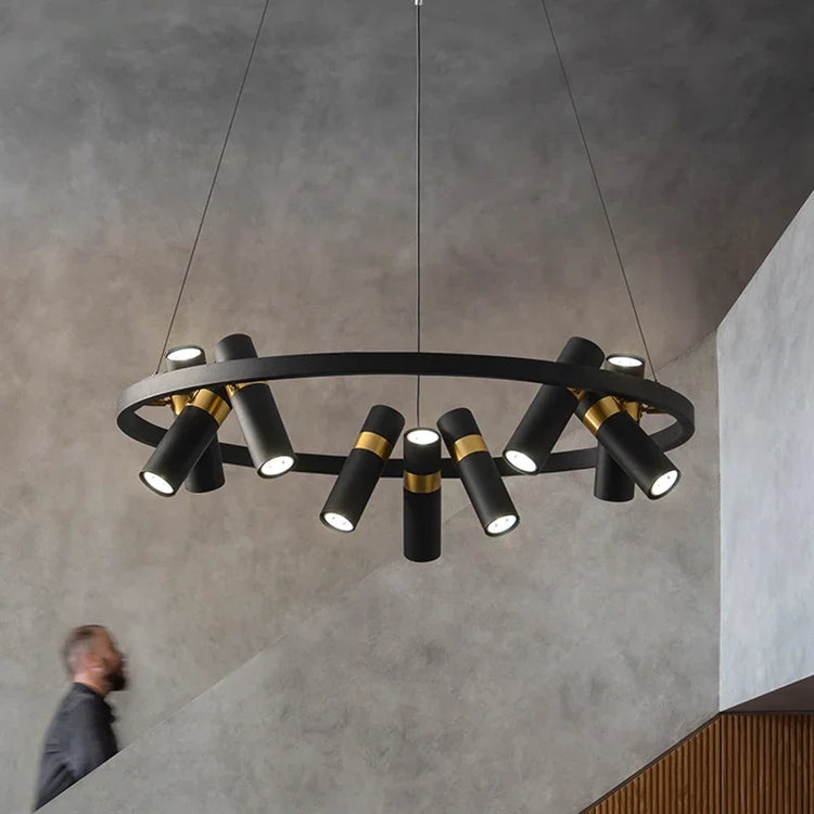 LED-Pendelleuchte – Kupfer