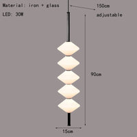 LED-Pendelleuchte – Glas