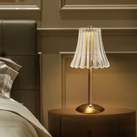 Aurora LED-Tischleuchte – Kristall