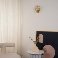 PearlShell Wandleuchte – Glas