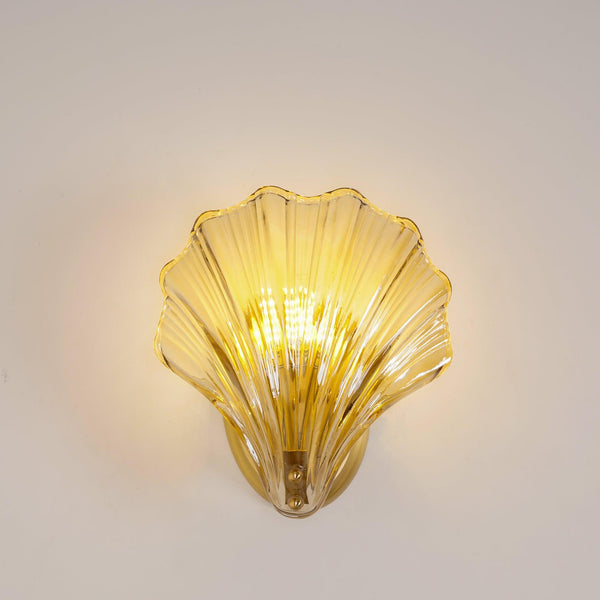 PearlShell Wandleuchte – Glas