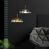 Solara LED-Pendelleuchte – Glas