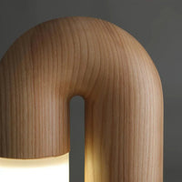 ArcForma Tischleuchte – Holz
