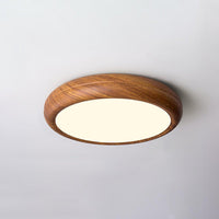 Holz-LED-Pendelleuchte – Holz