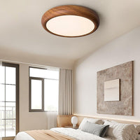 Holz-LED-Pendelleuchte – Holz