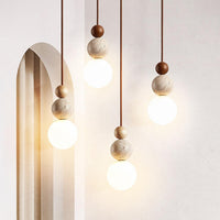 Travertine Pendelleuchte – Ausgewähltes Lichtdesign