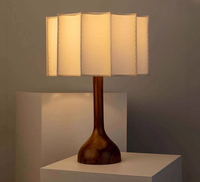 HikariWood LED-Tischleuchte – Holz