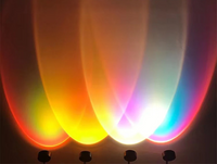 SunGlow LED-Tischleuchte – USB-Anschluss