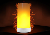 EmberAura LED-Tischleuchte – Wiederaufladbar