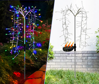 SolFeuer LED-Gartenleuchte – Solarbetrieb