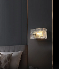 Copper LED-Wandleuchte – Glas