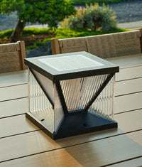 LED-Außenleuchte – Solarbetrieb