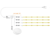 AcoustiGlow LED-Wandleuchte – Dimmbar