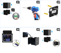 CubeBeam LED-Wandleuchte – Für den Außenbereich