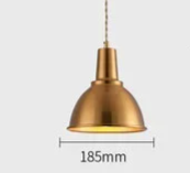 Gold LED-Wandleuchte – Skandinavisches Design