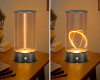 AuraPulse LED-Tischleuchte – Wiederaufladbar
