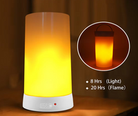 EmberAura LED-Tischleuchte – Wiederaufladbar