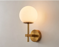 AuroraSphere LED-Wandleuchte – Glas