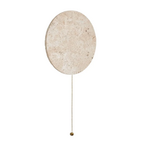 Travertine LED-Wandleuchte – Ausgewähltes Lichtdesign