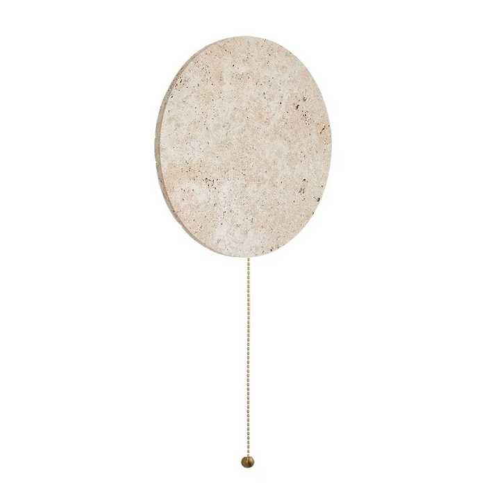 Travertine LED-Wandleuchte