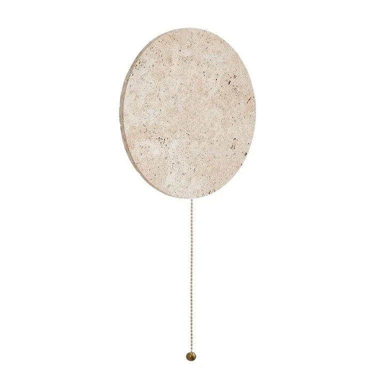 Travertine LED-Wandleuchte – Ausgewähltes Lichtdesign