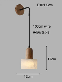 Auralith LED-Deckenleuchte – Wabi-Sabi-Design