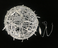 LED-Lichterkette – Rattan