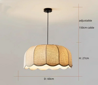 Hoshira LED-Pendelleuchte – Wabi-Sabi-Design