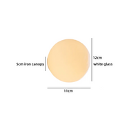 Orbelle LED-Wandleuchte – Glas