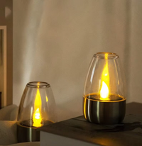 GlowCandle LED-Außenleuchte – Solarbetrieb