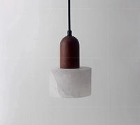 Auralith LED-Deckenleuchte – Wabi-Sabi-Design