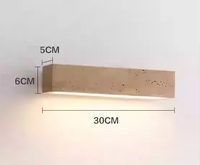 Zenora LED-Wandleuchte – Wabi-Sabi-Design