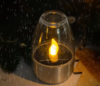 GlowCandle LED-Außenleuchte – Solarbetrieb