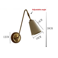 LED-Wandleuchte – Messing