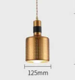 Gold LED-Wandleuchte – Skandinavisches Design