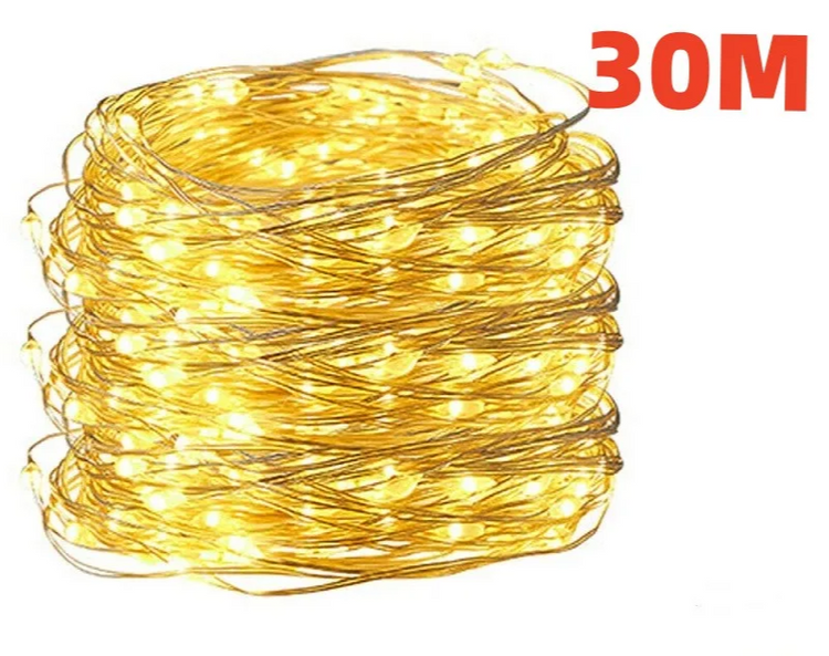 LumineoPro LED-Lichterkette – Kupfer