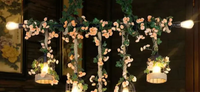 LED-Kronleuchter – Vintage-Stil