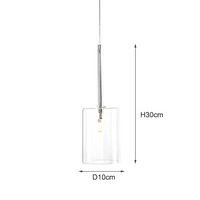 LED-Pendelleuchte – Glas