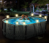AquaGlow LED-Außenleuchte – Kabellos
