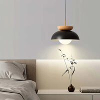 Holz-Pendelleuchte – Holz