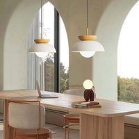 Holz-Pendelleuchte – Holz