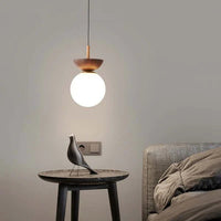Holz-Pendelleuchte – Holz