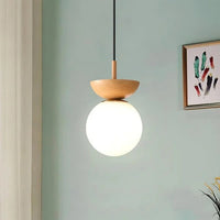 Holz-Pendelleuchte – Holz