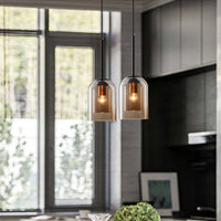Smoked Pendelleuchte – Glas