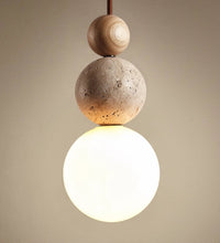 Travertine Pendelleuchte – Ausgewähltes Lichtdesign