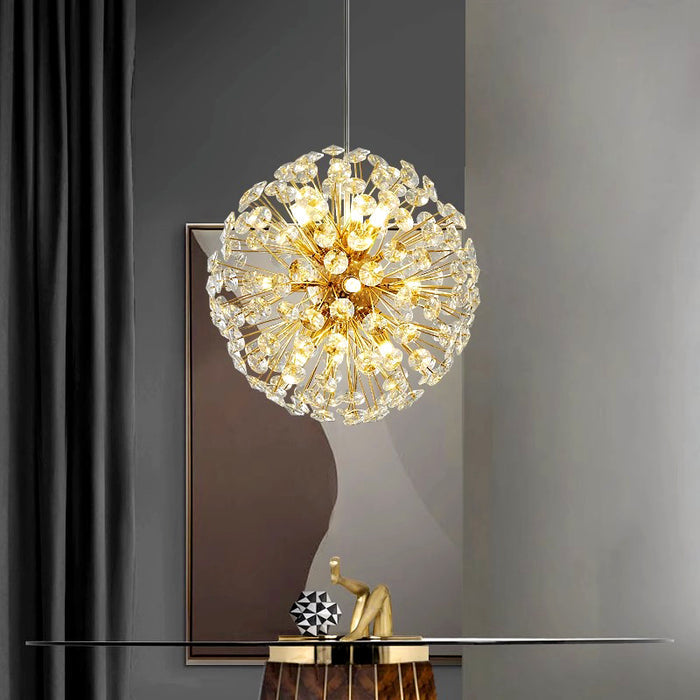Celestique LED-Kronleuchter – Kristall